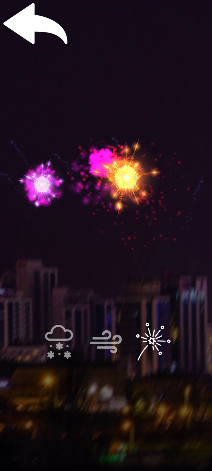 Fireworks Simulator screenshot